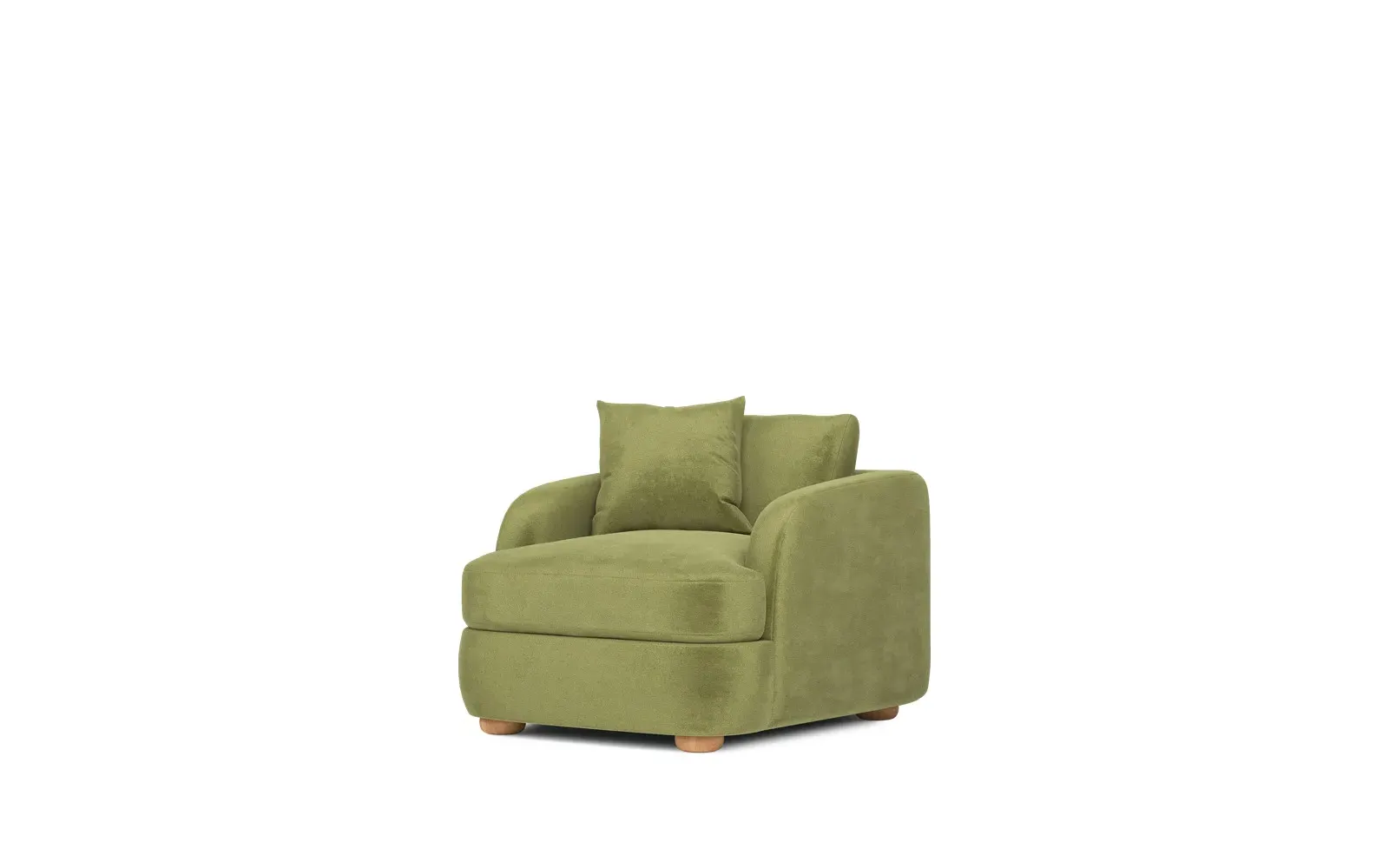 Kaysen Armchair - Citrus Grove, Performance Velvet