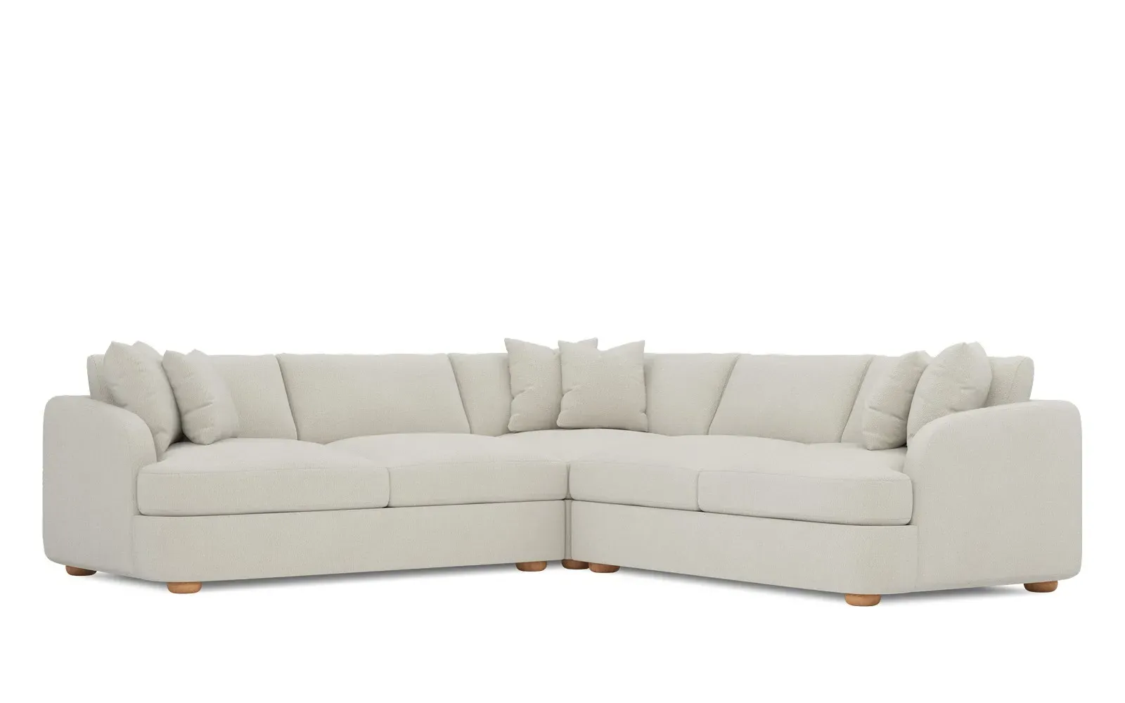 Kaysen Corner Sectional - Grey Pearl