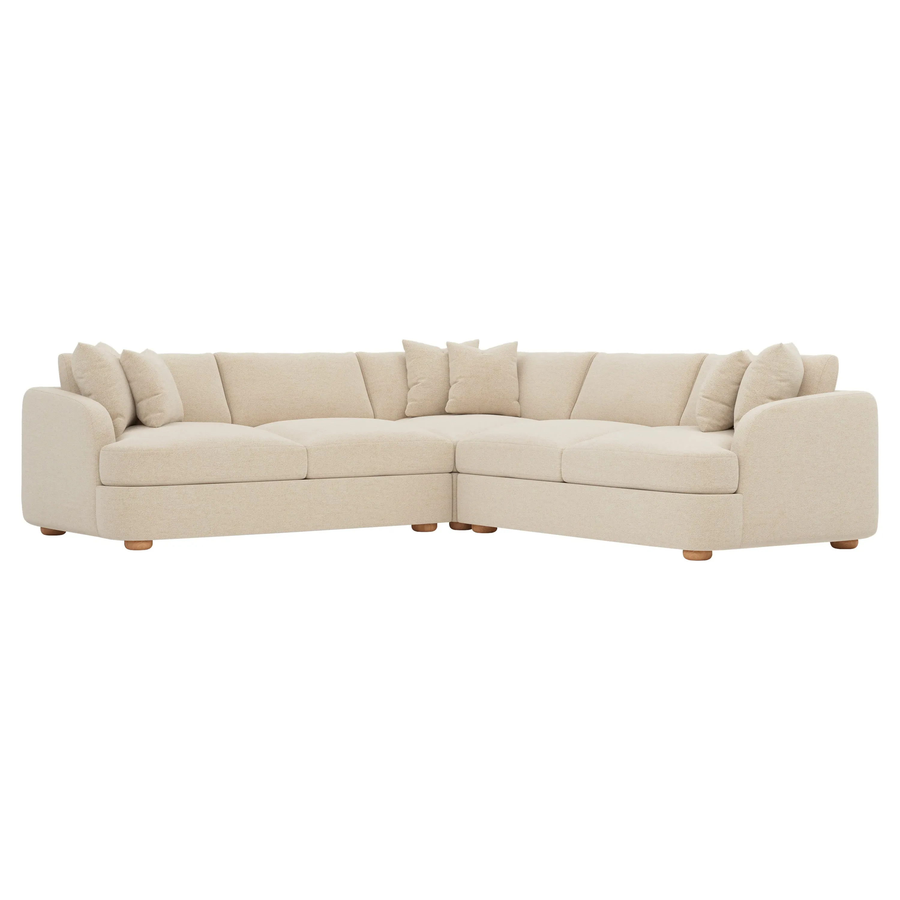 Kaysen Corner Sectional - Parchment