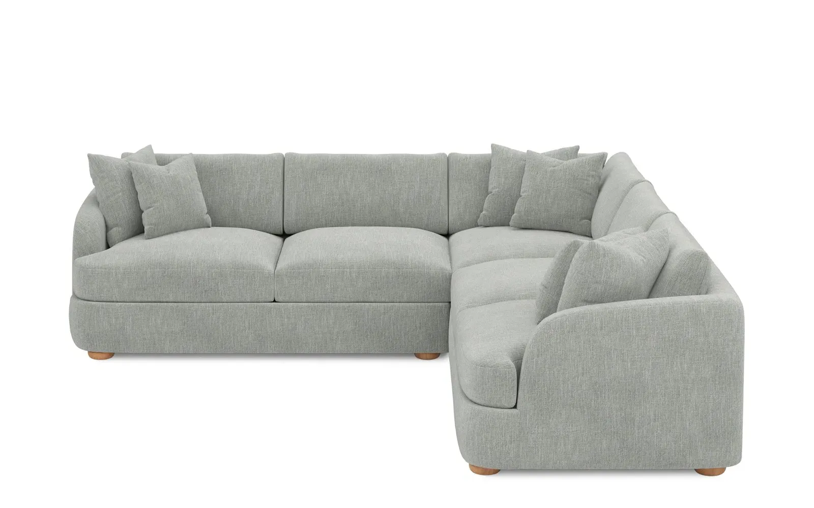 Kaysen Corner Sectional - Sea Spray