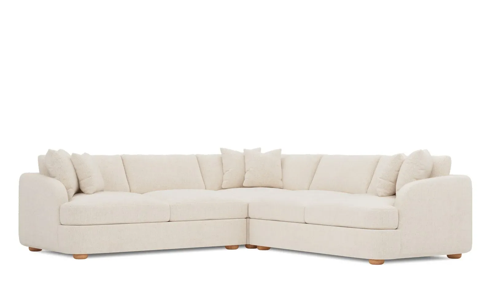 Kaysen Corner Sectional - Truffle Salt