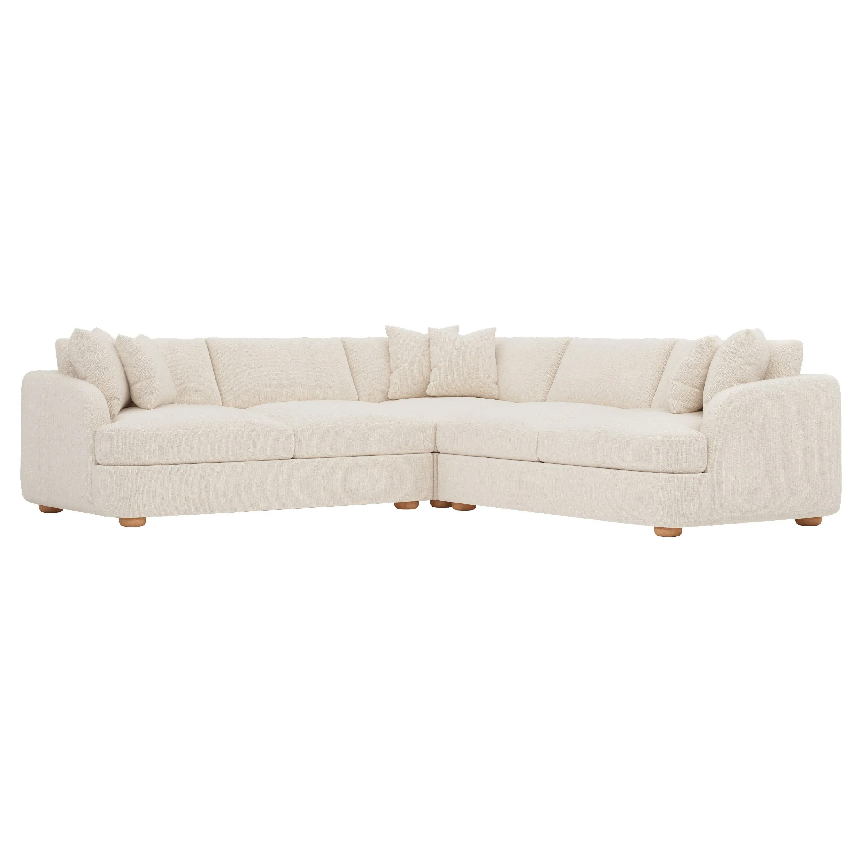 Kaysen Corner Sectional - Truffle Salt