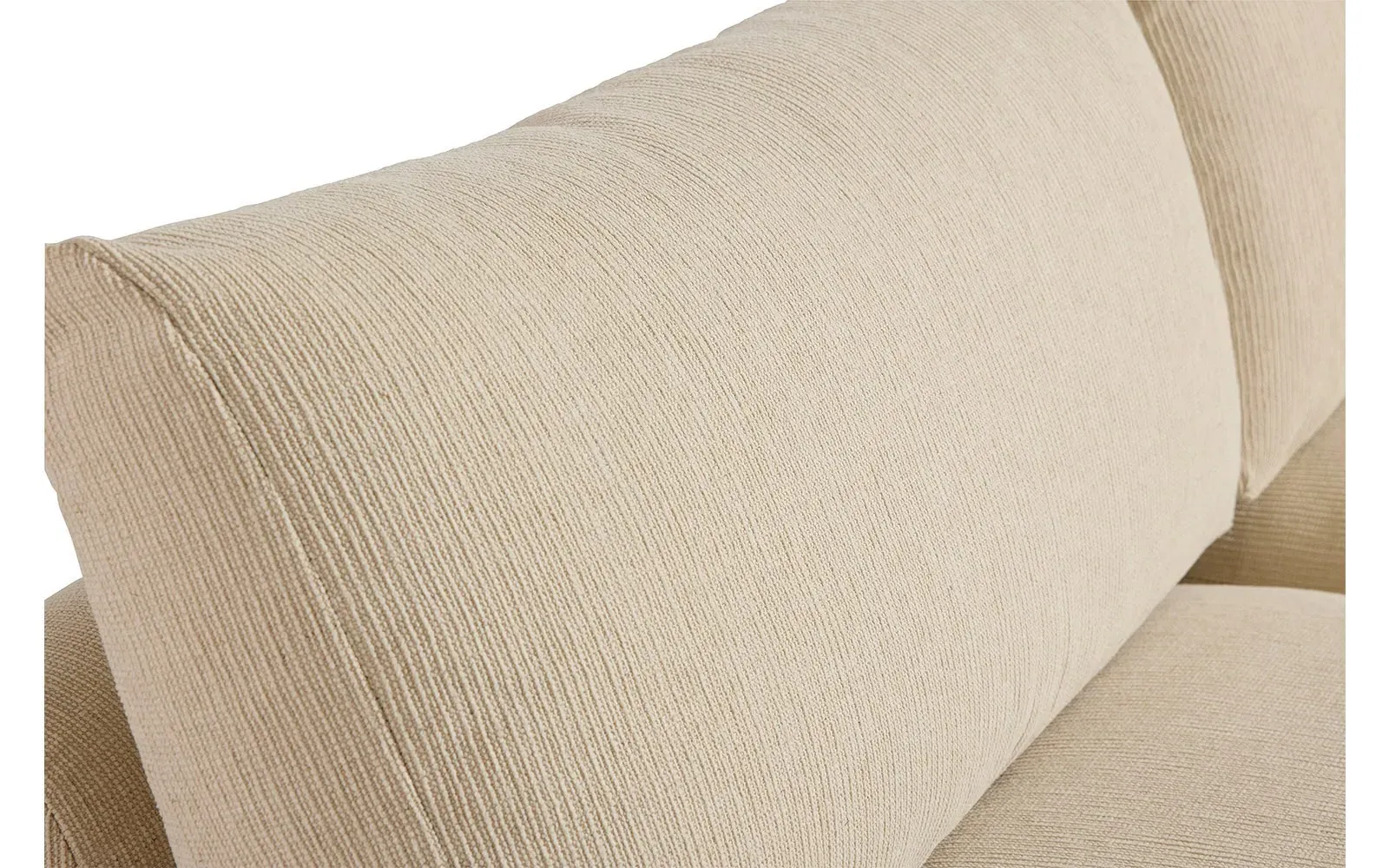 Kaysen Loveseat - Cloud Grey, Textured Bouclé