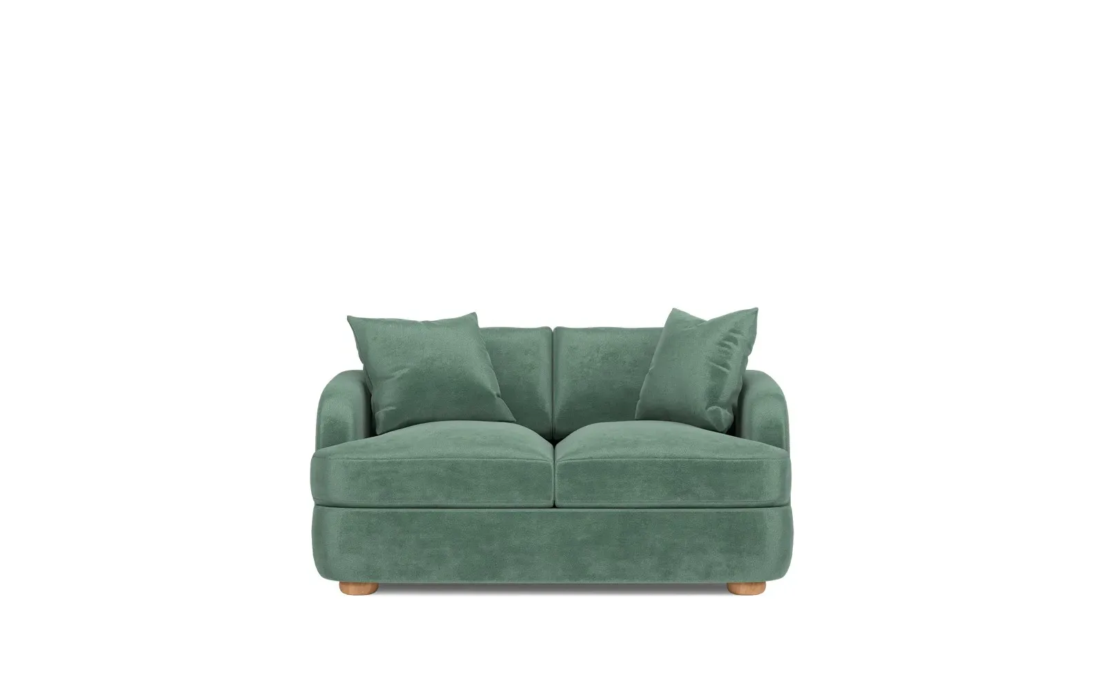 Kaysen Loveseat - Stone Pine, Performance Velvet