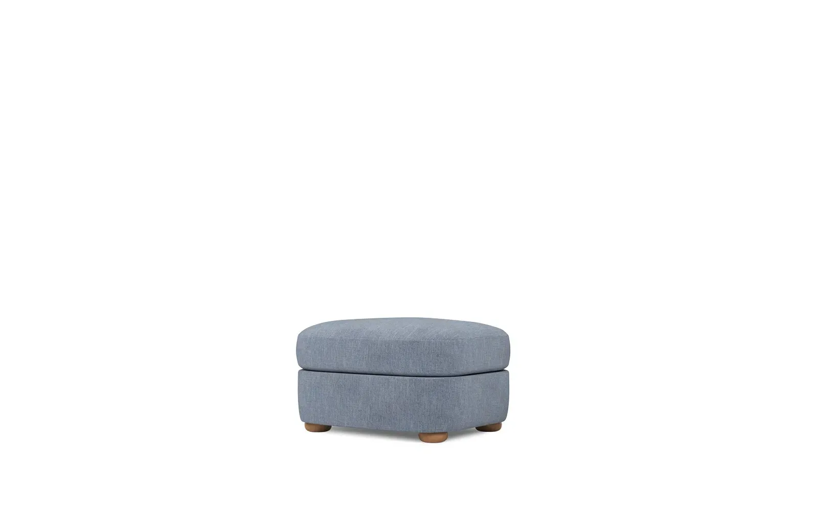 Kaysen Ottoman - Nantucket Blue