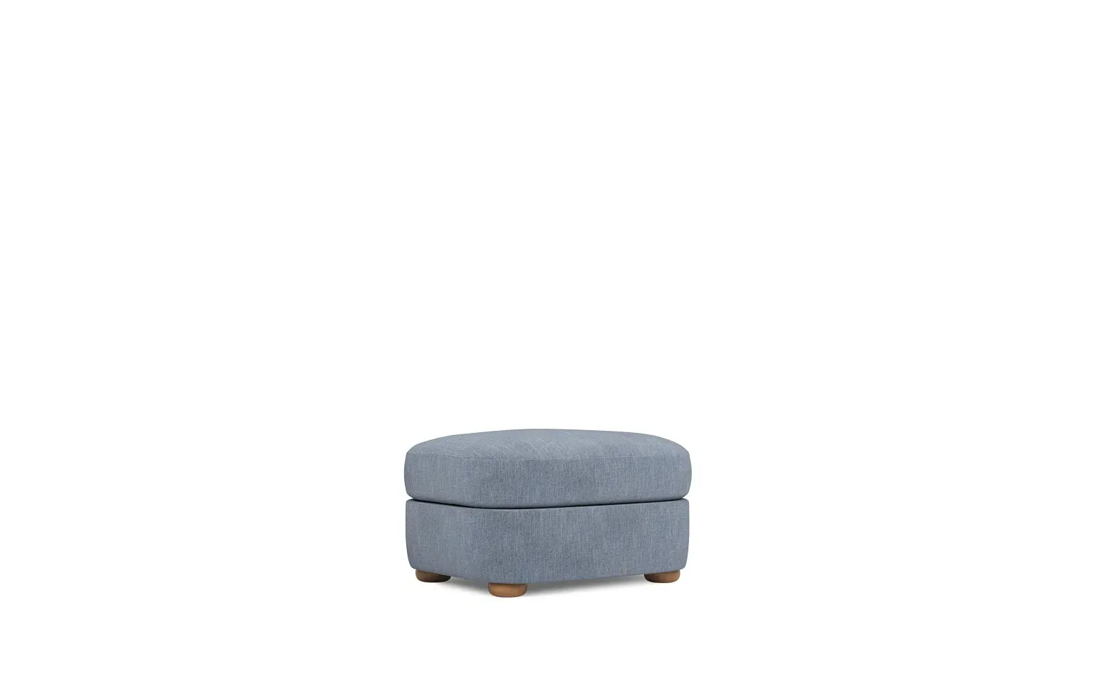 Kaysen Ottoman - Nantucket Blue