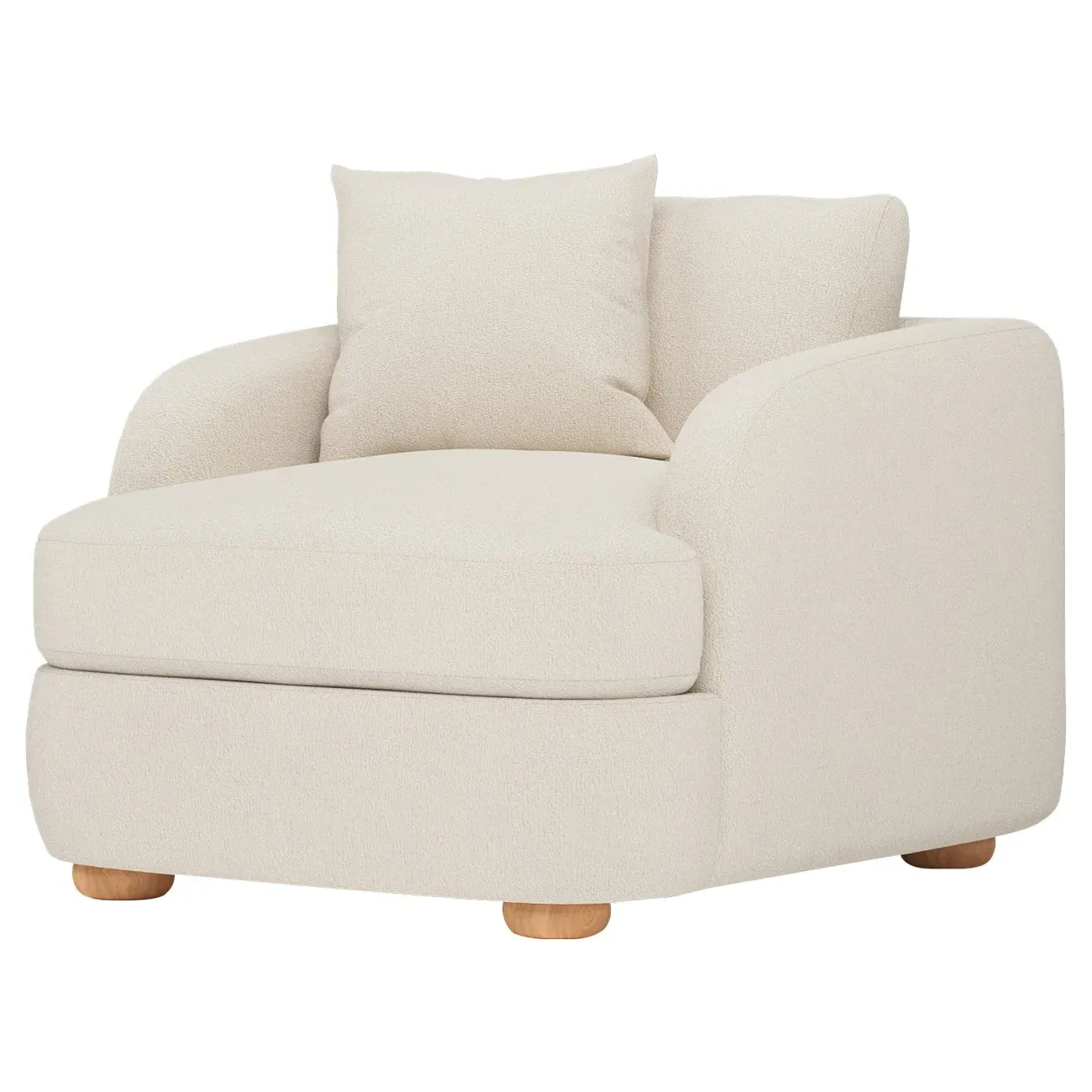Kaysen Performance Chair - Coconut Cream