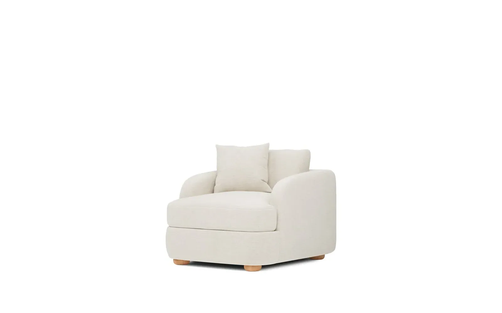 Kaysen Performance Chair - Heathered Ivory