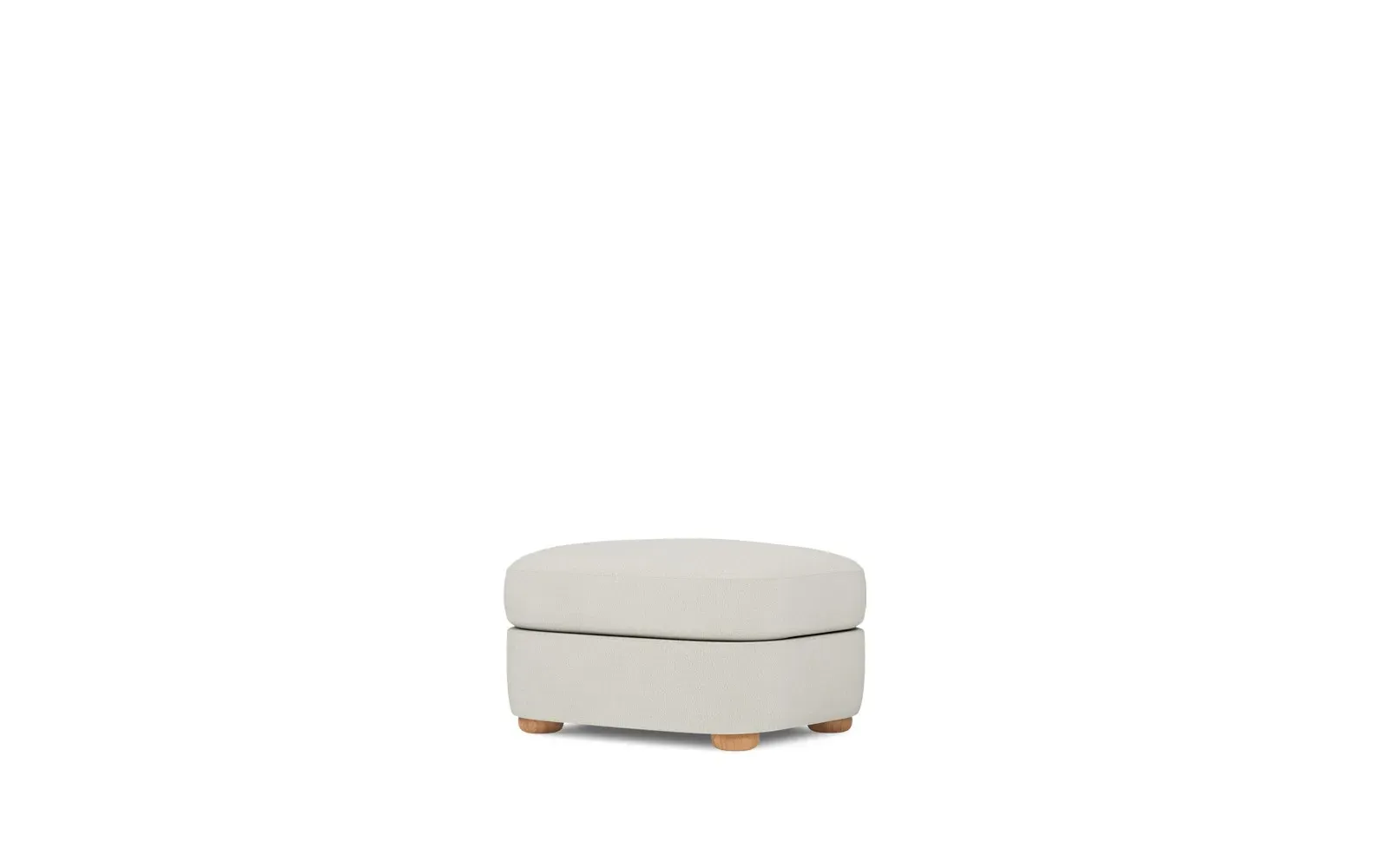 Kaysen Performance Ottoman - Grey Pearl