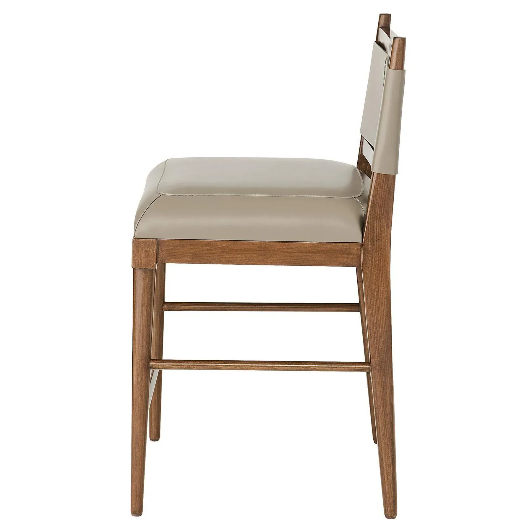 Keegan Counter Stool - Brown, Walnut