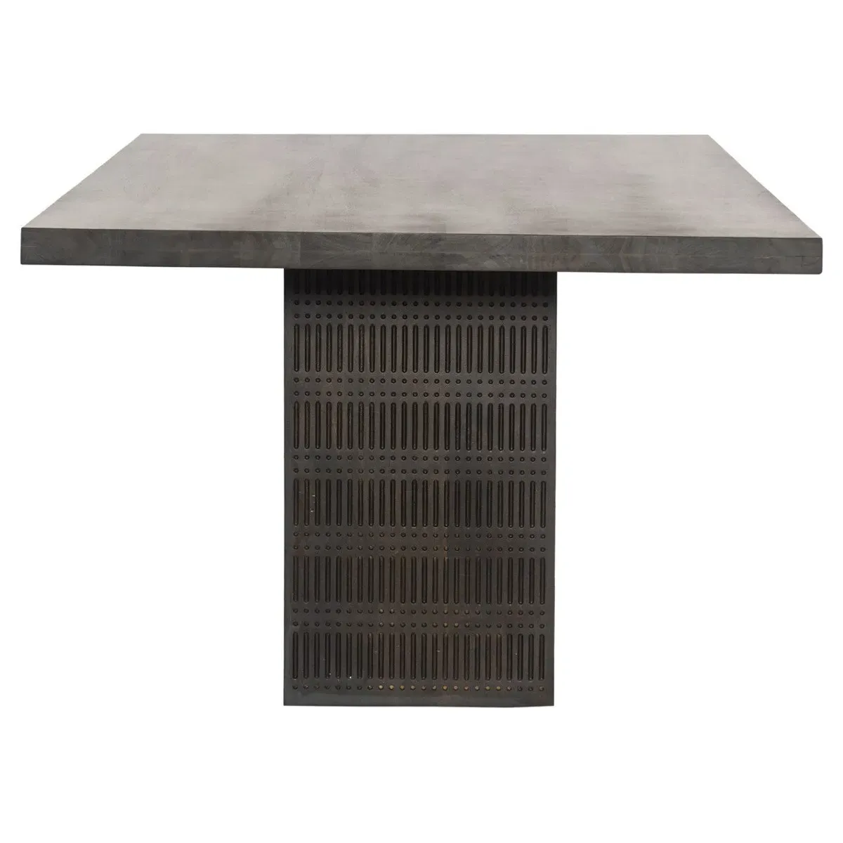 Kelby Rectangular Dining Table - Vintage Brown, Mango Wood