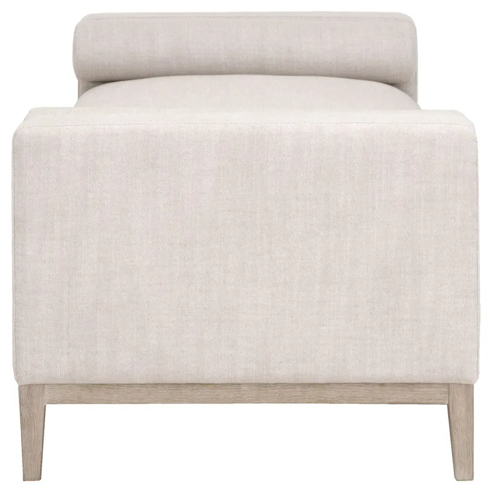 Kelly Upholstered Daybed - Grey, Oak