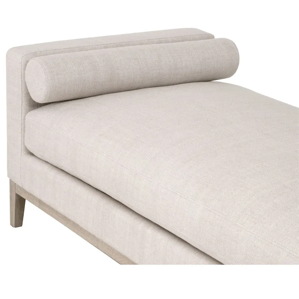 Kelly Upholstered Daybed - Grey, Oak