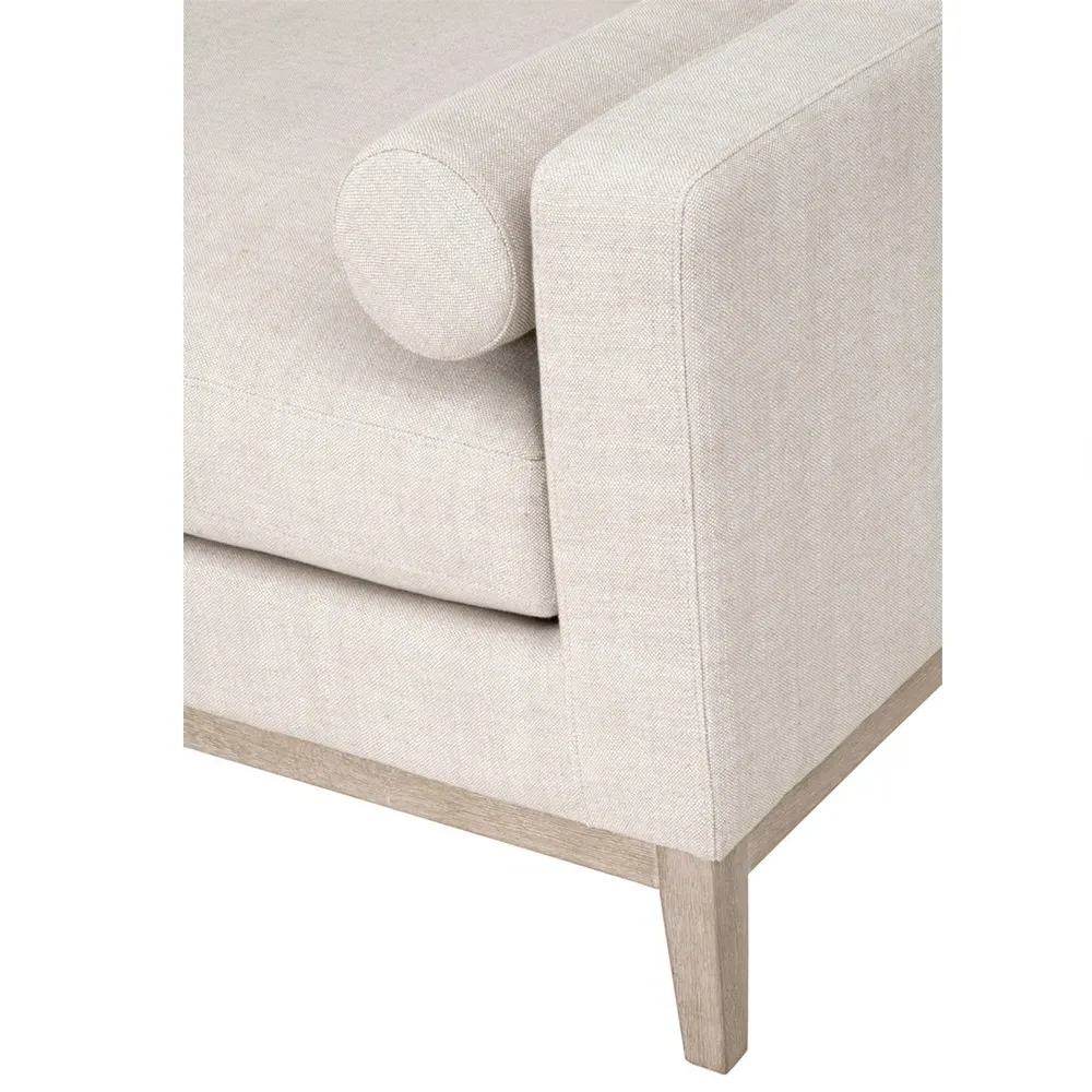 Kelly Upholstered Daybed - Grey, Oak