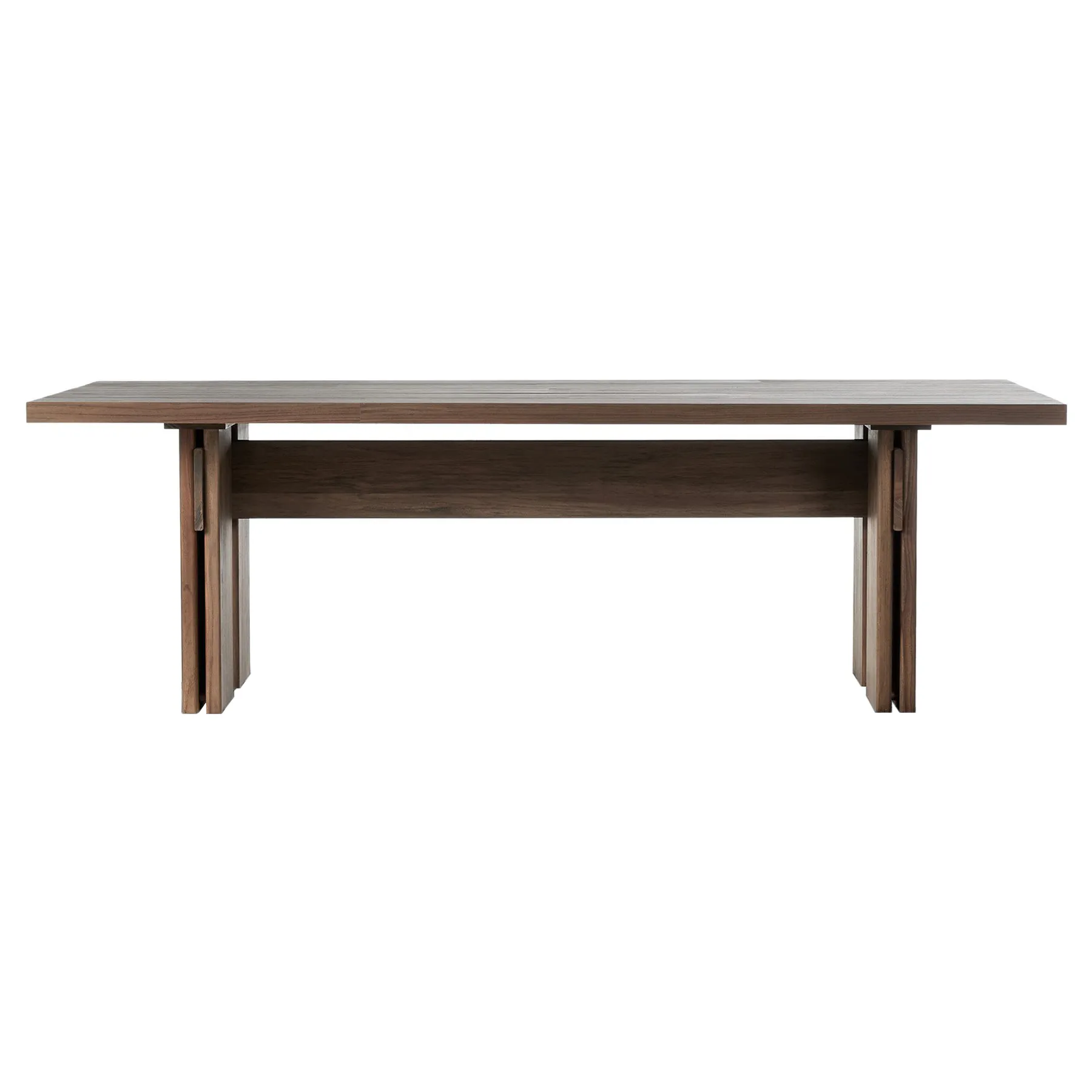 Kendall Rectangular Outdoor Dining Table - Brown, Teak