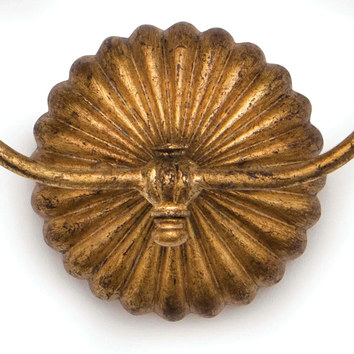 Kendra 2 Shades Wall Sconce - Antique Gold