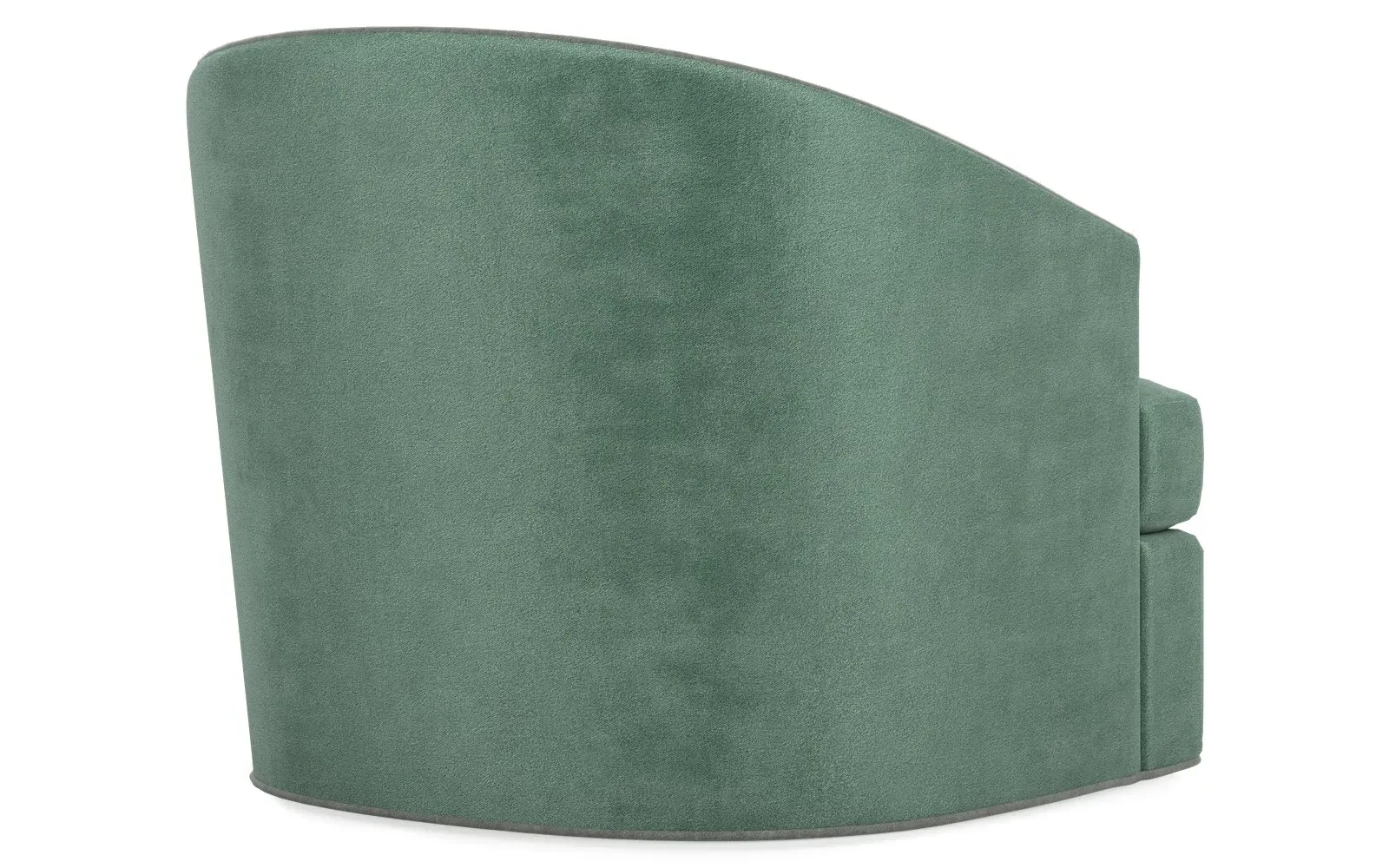 Kensley Performance Velvet Swivel Chair - Stone Pine