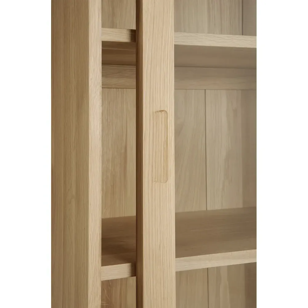 Kerry Oak Cupboard - Brown