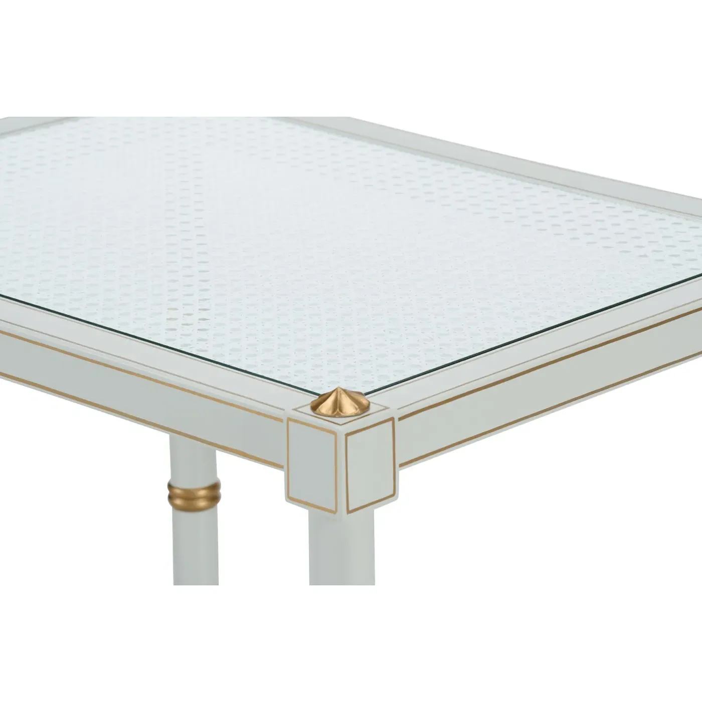 Keshia Rectangular End Table - Grey, Rubberwood