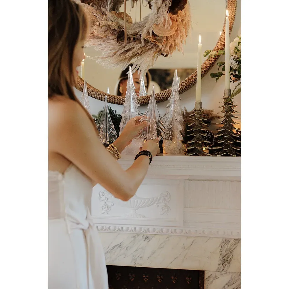 Kevin Small Candlestick Holder Set - Silver, Aluminum