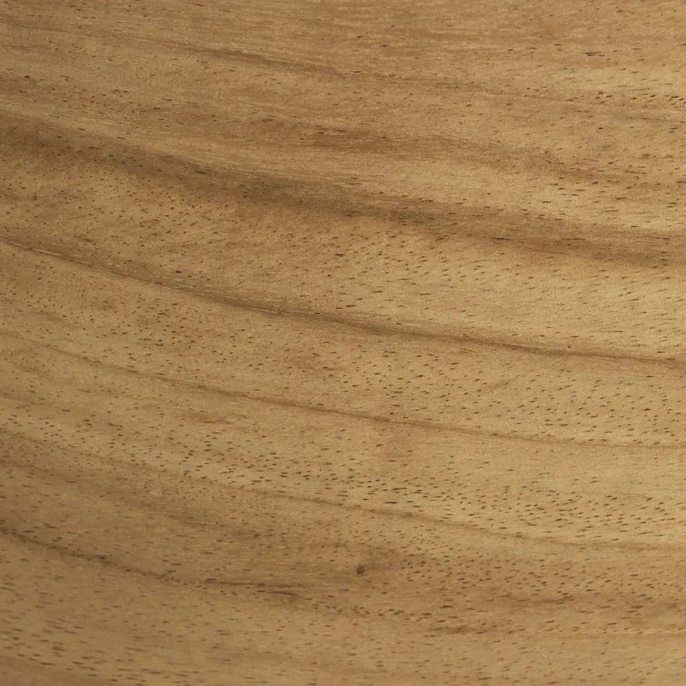 Khalil Curved Sideboard - Light Brown, Wood