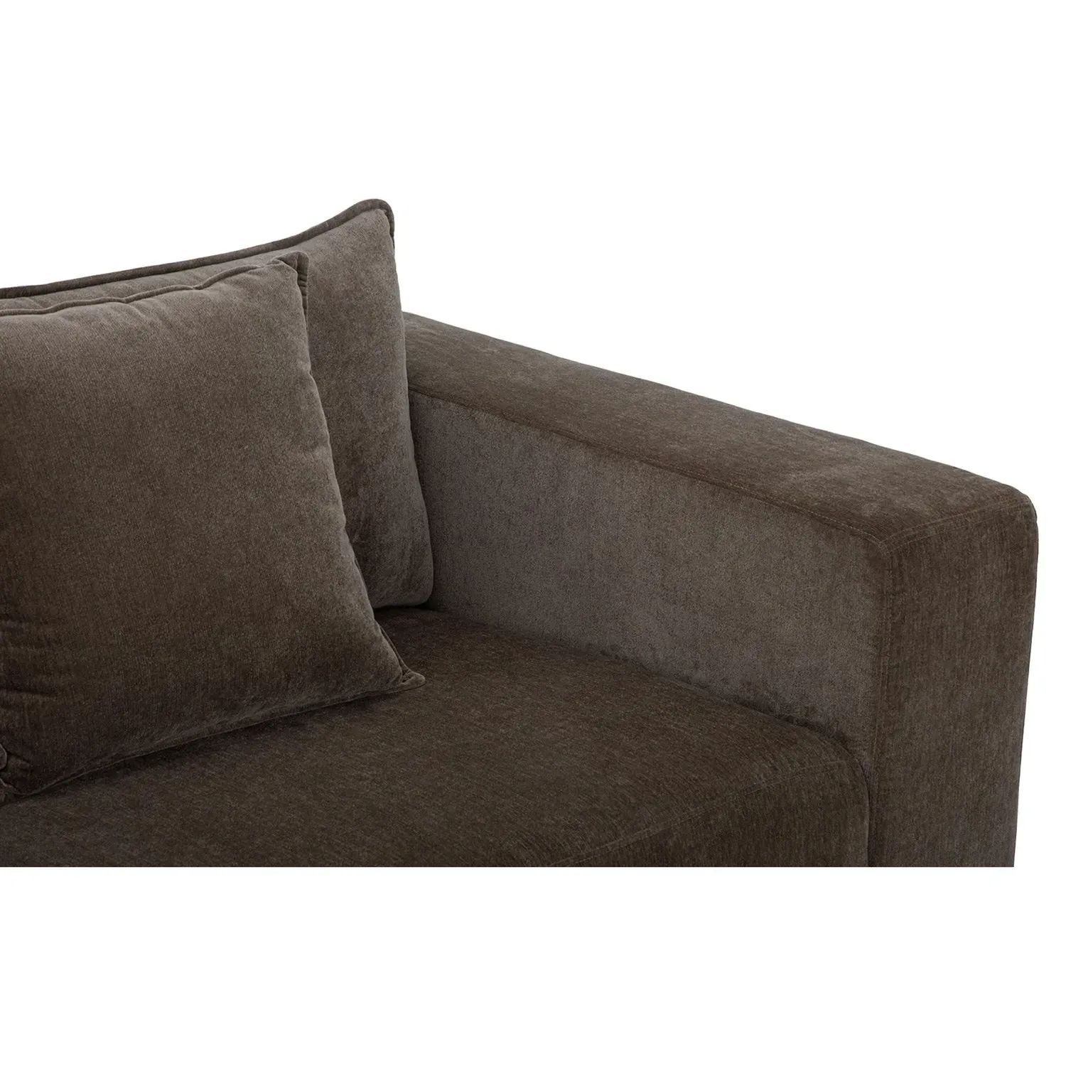 Kiara Sleeper Sofa - Brown, Velvet