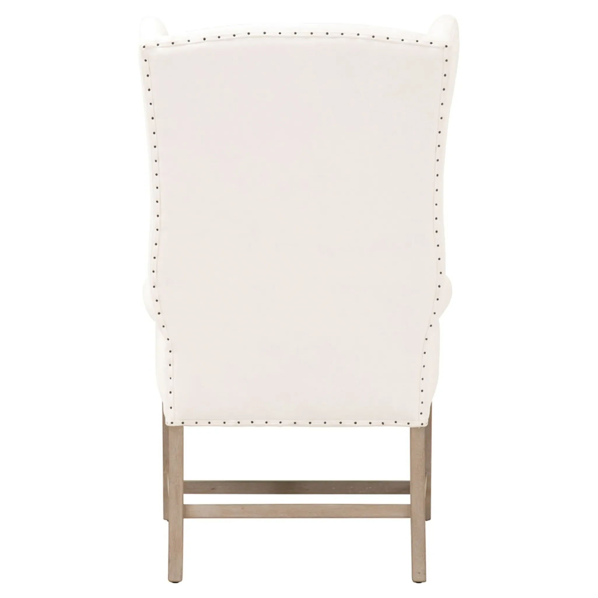 Kim Wing Dining Arm Chair - White, Ash Wood
