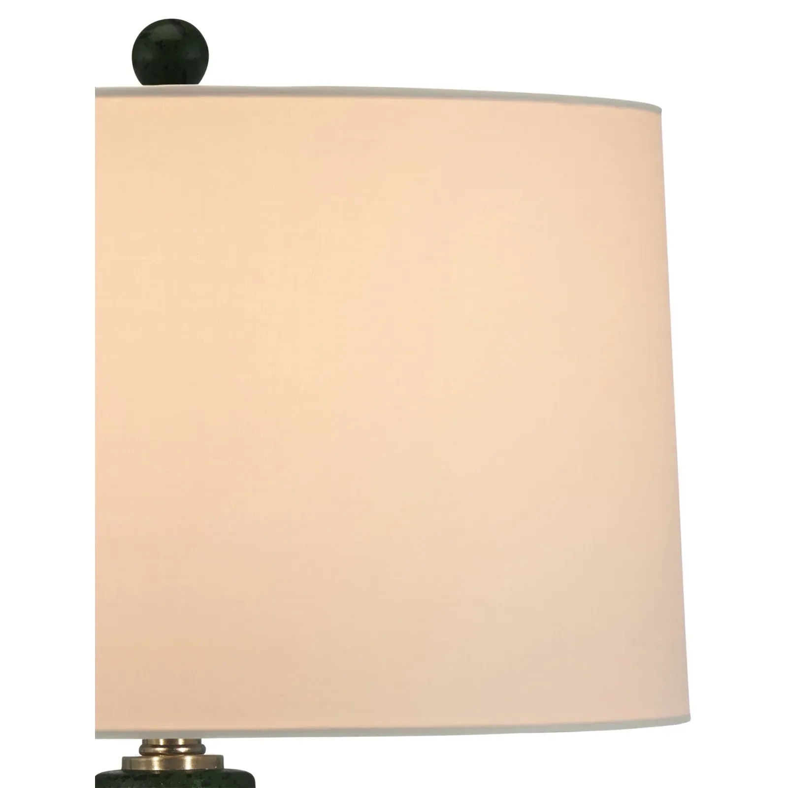 Kimino Gourd Table Lamp - Green, Ceramic