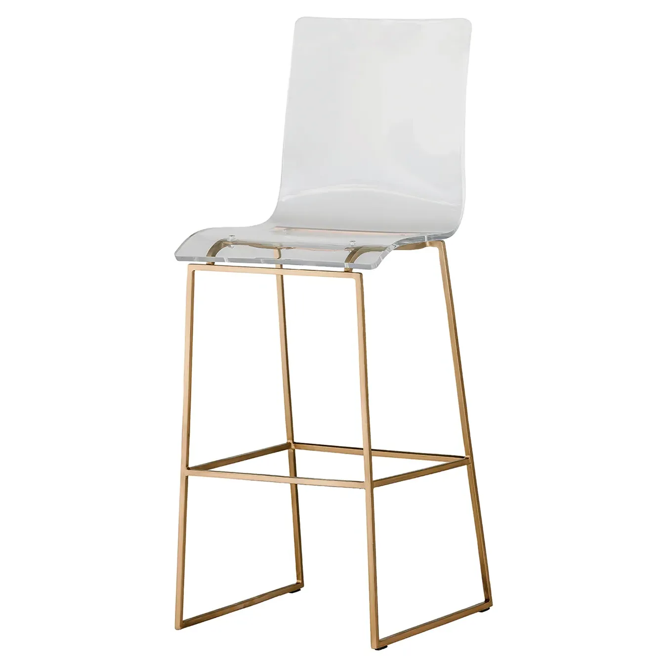 King Bar Stool - Clear, Acrylic