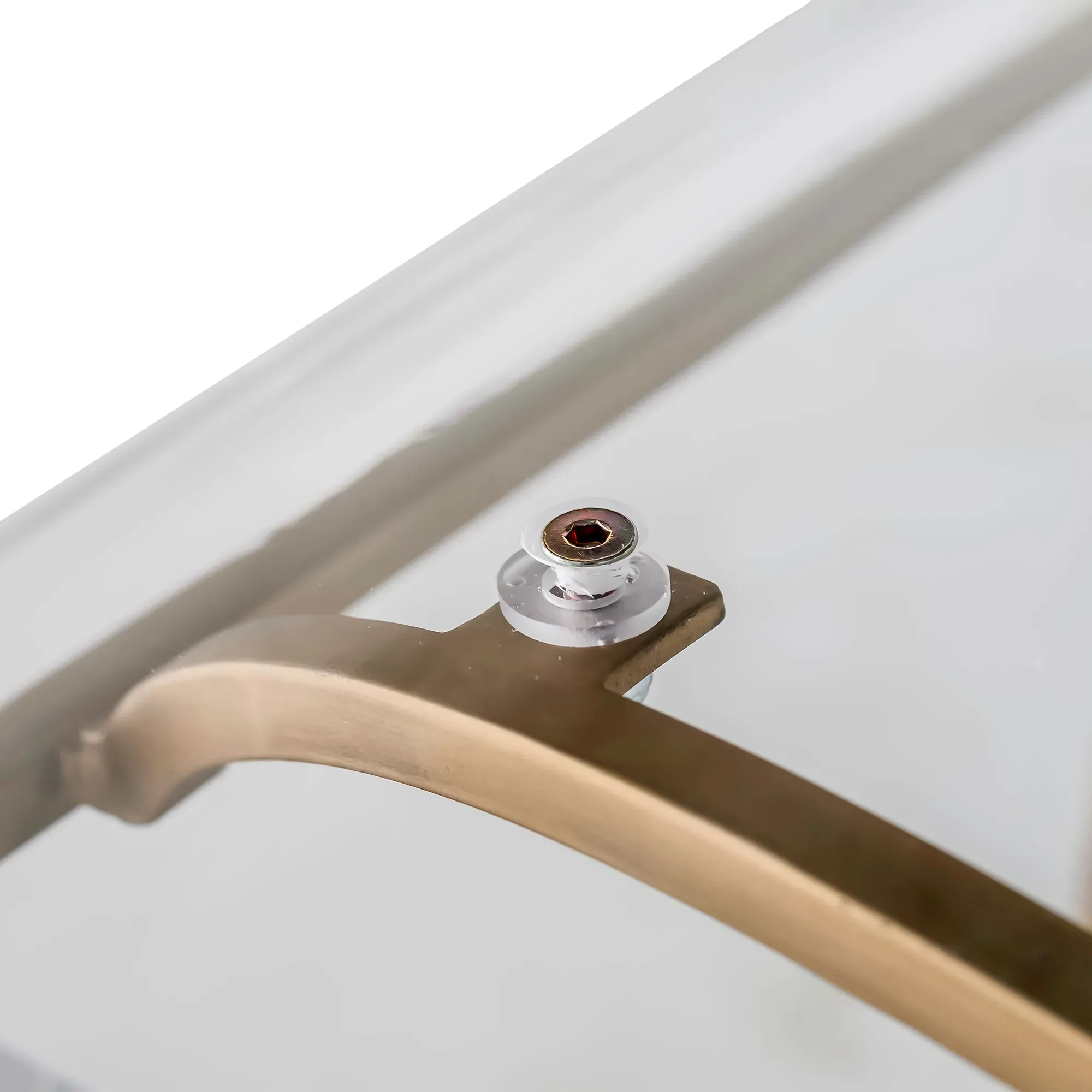 King Counter Stool - Clear, Acrylic