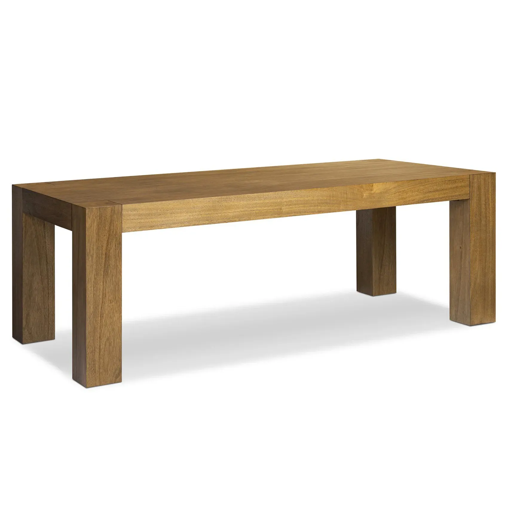 Kinsey Rectangular Dining Table - Brown, Parawood