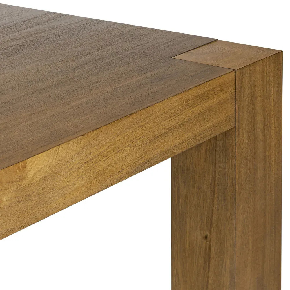 Kinsey Rectangular Dining Table - Brown, Parawood