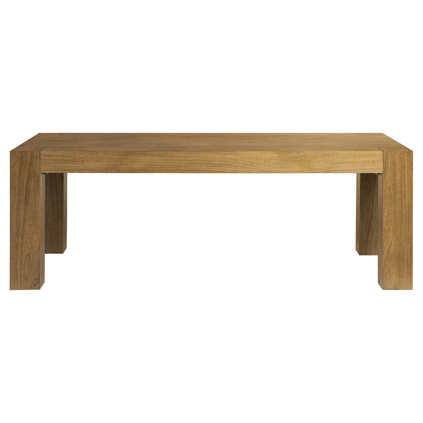 Kinsey Rectangular Dining Table - Brown, Parawood