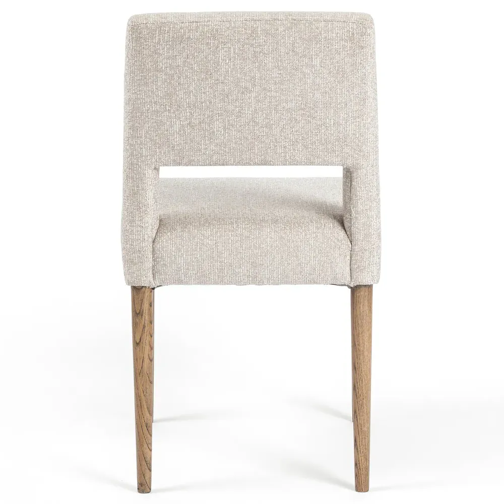 Kira Dining Side Chair - Beige, Nettlewood