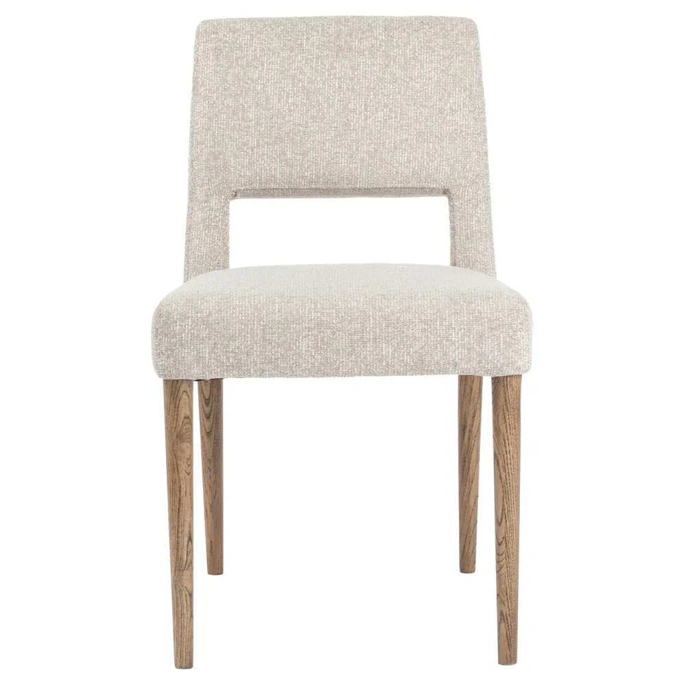Kira Dining Side Chair - Beige, Nettlewood