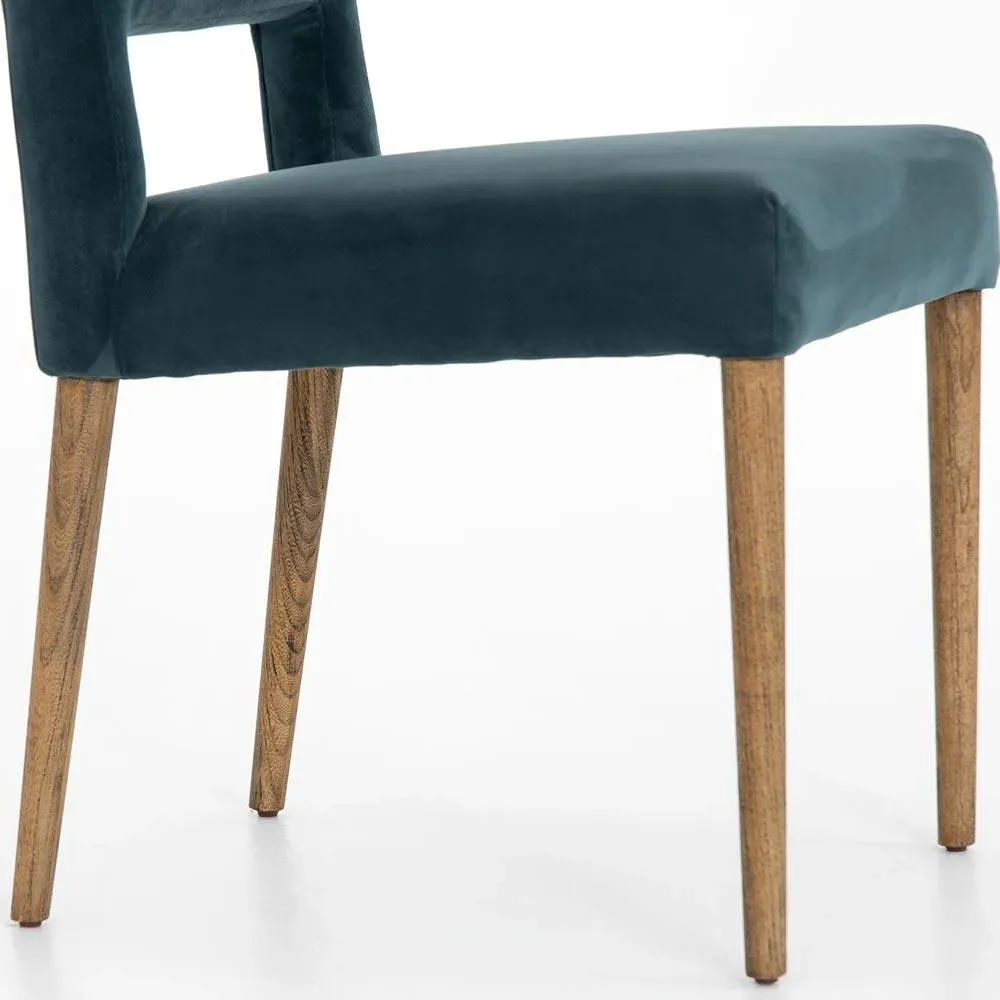 Kira Dining Side Chair - Blue, Nettlewood