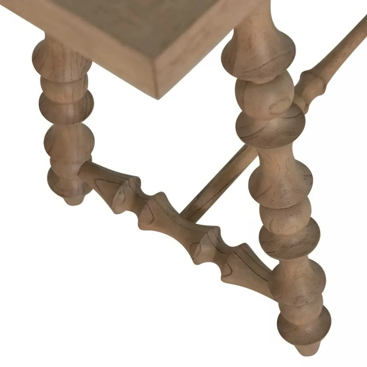 Kirkwood Rectangular Console Table - Natural Brown, Mindi Wood