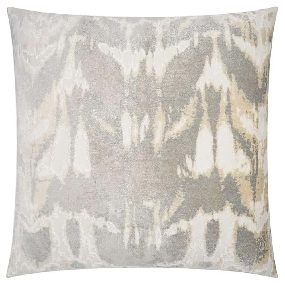Kiyomi Abstract Throw Pillow - Brown