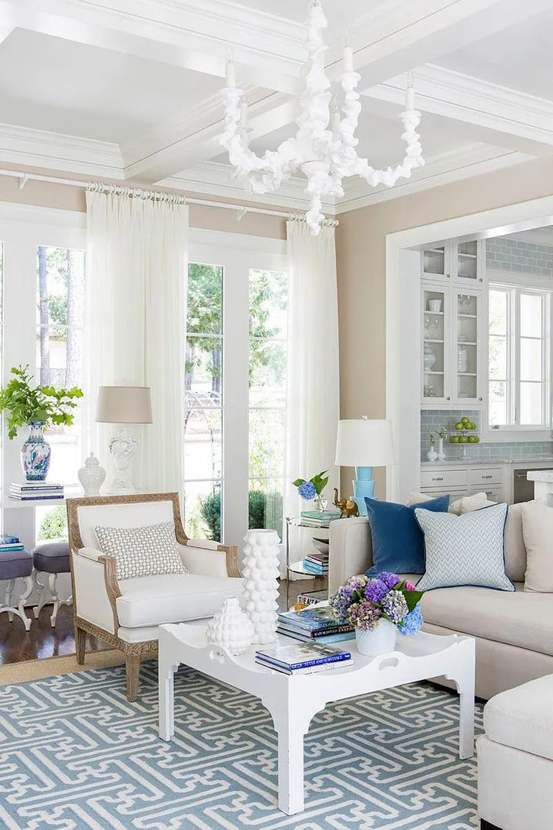 Klemm Candle Style Chandelier - Frost White, Resin