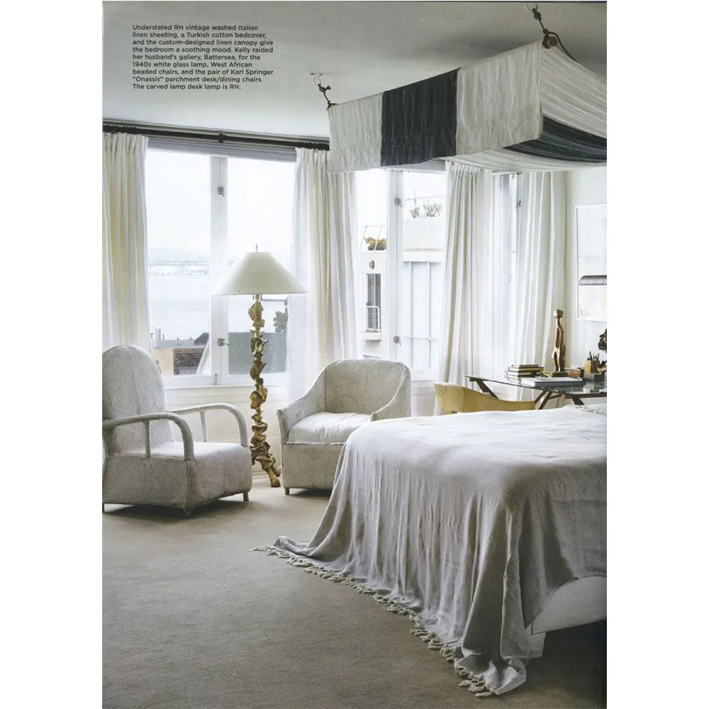 Klemm Tripod Floor Lamp - Frost White, Cast Resin