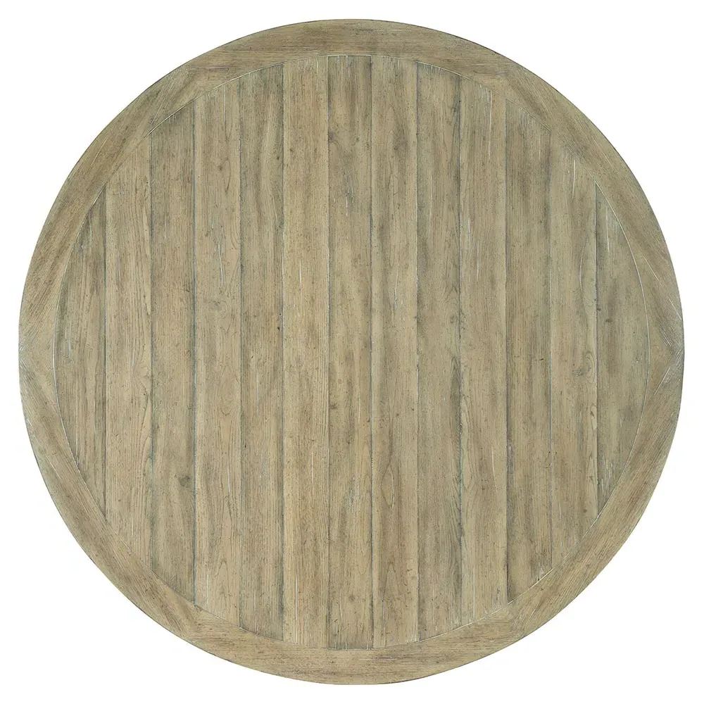Kohana Round Pedestal Dining Table - Natural, Rattan
