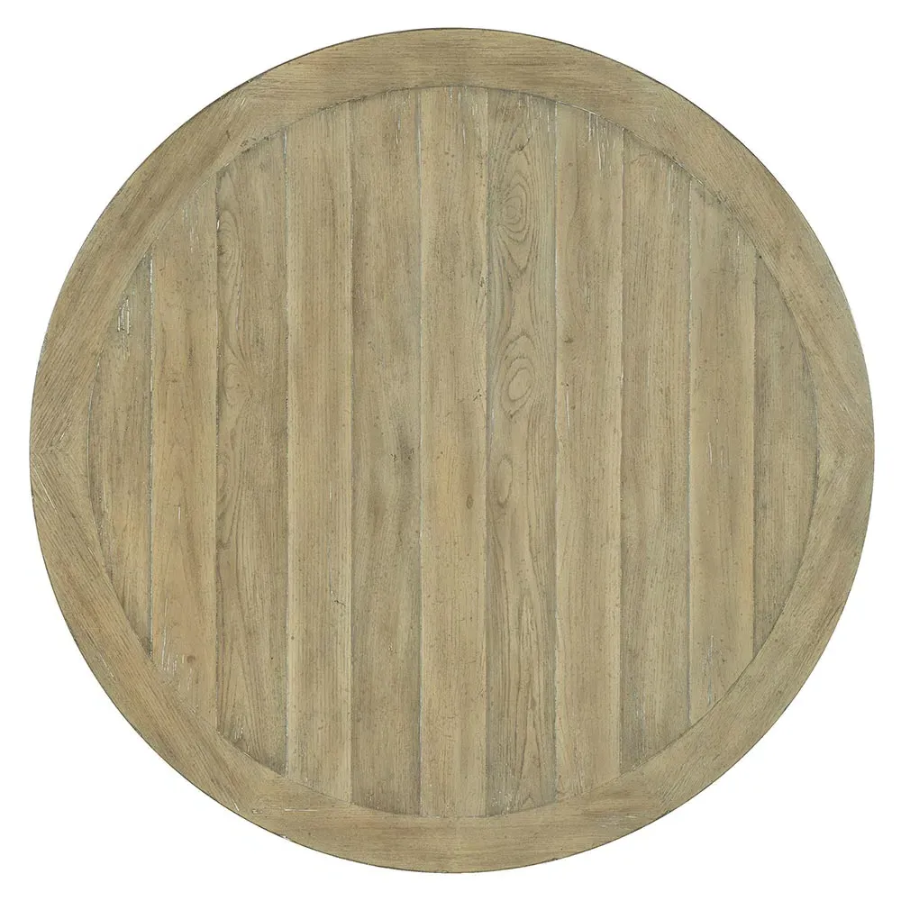 Kohana Round Pedestal Dining Table - Natural, Rattan