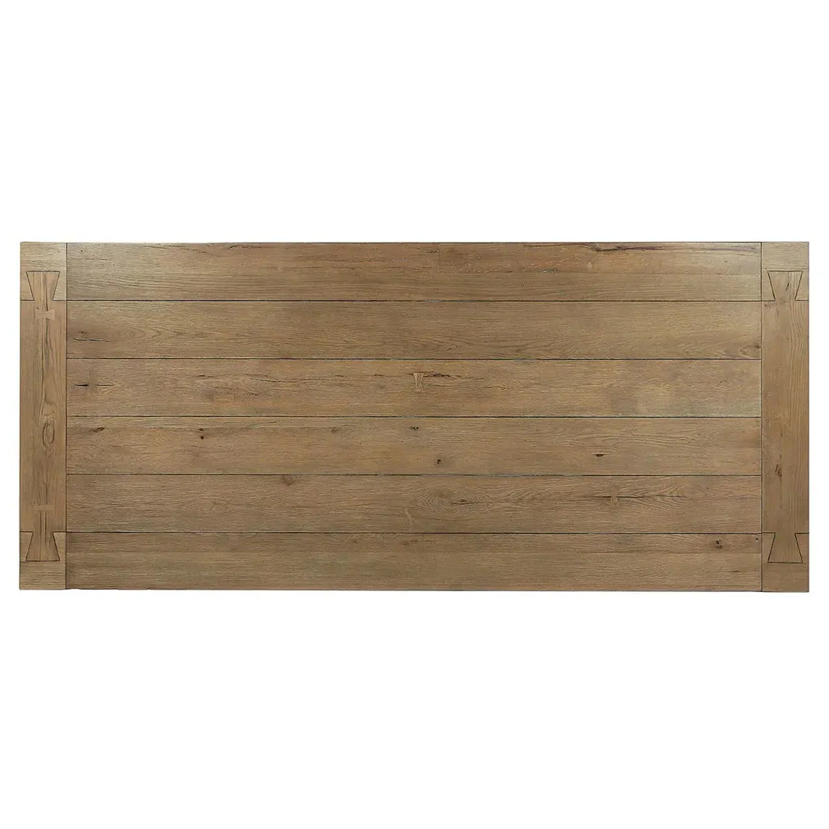 Kohei Rectangular Dining Table - Brown, Reclaimed Oak