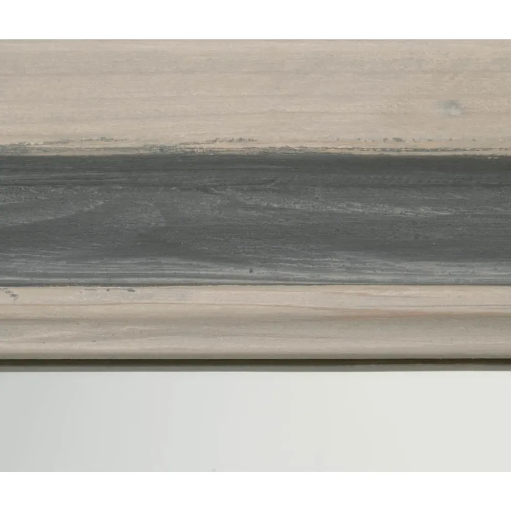 Kristoff Floor Mirror - Grey, Reclaimed Pine Wood