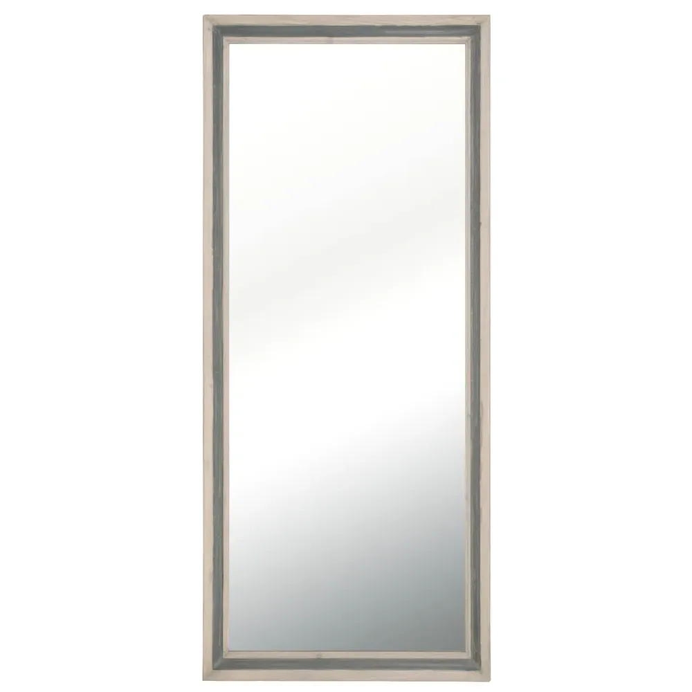Kristoff Floor Mirror - Grey, Reclaimed Pine Wood
