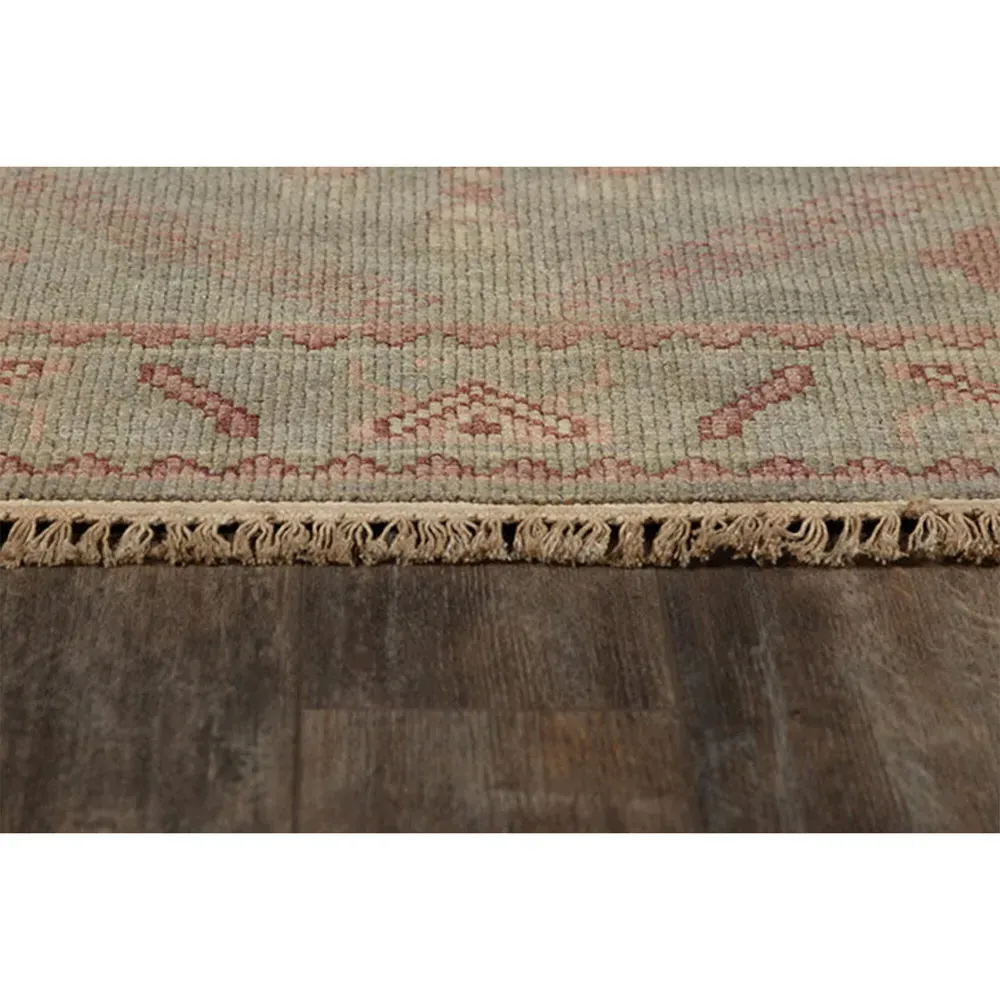 Kuku Hand Knotted Tribal Rug - Green, Wool