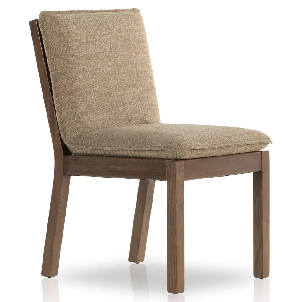Kylie Dining Side Chair - Brown, Nettle Wood