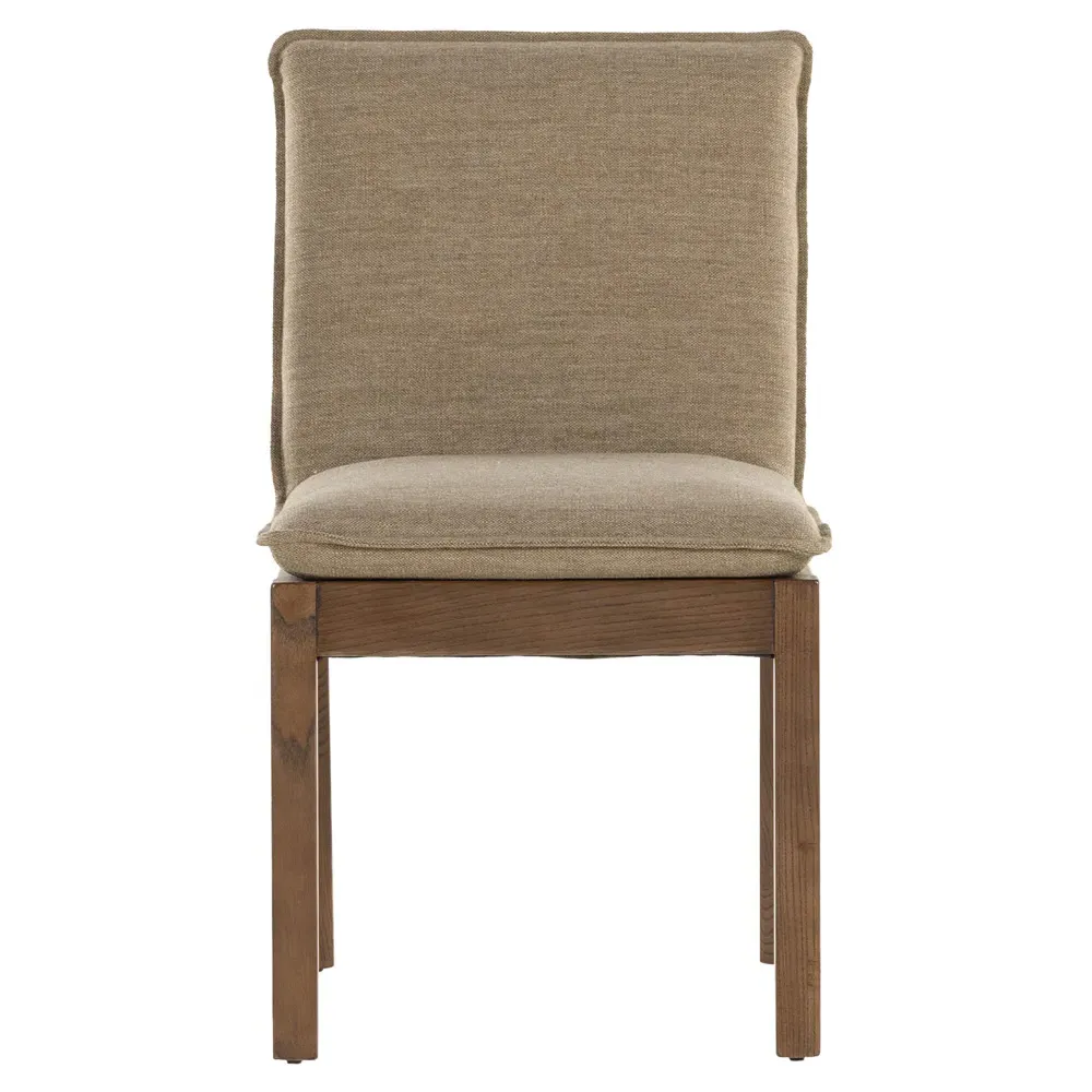 Kylie Dining Side Chair - Brown, Nettle Wood image