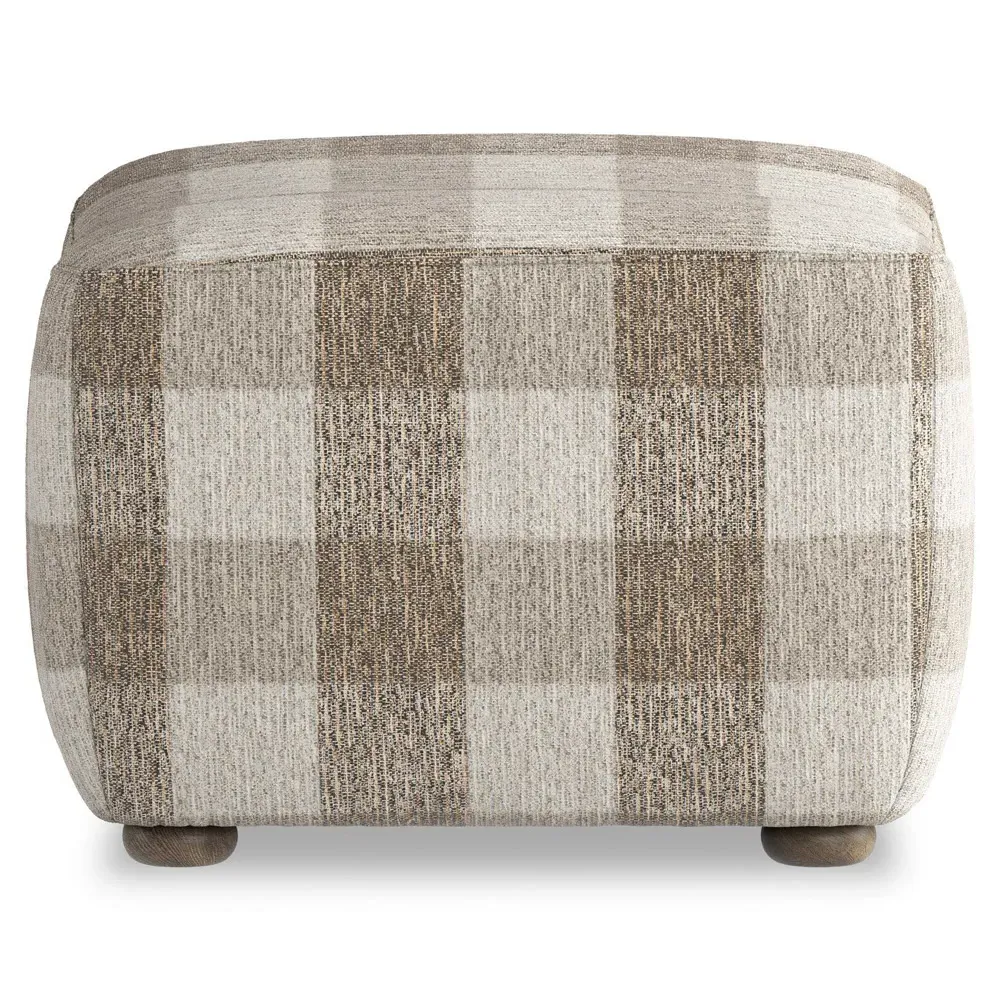 Kylo Ottoman - Dresden Pebble