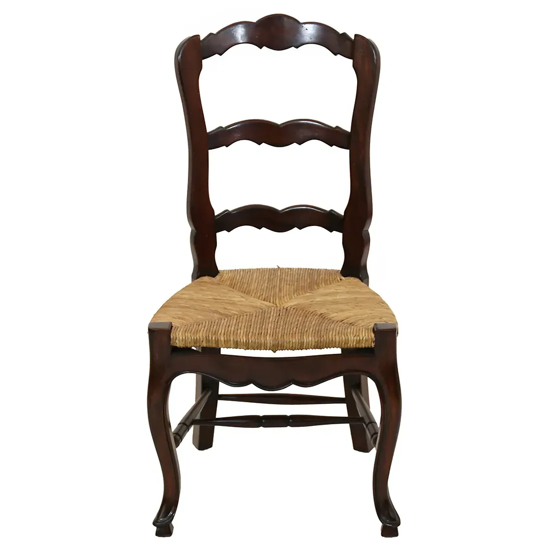 Lacey Ladder Back Dining Chair - Brown, Mahogany image